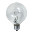 GE 40w 120V G25 Globe 410Lm 2600k Incandescent Bulb Discount