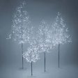 5-ft. Silver Fairy Light Tree, Cool White LED Cheap