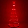 6-ft. Red LED Animated Outdoor Lightshow Christmas Tree Cheap