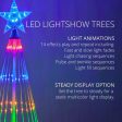 6-ft. Multicolor LED Animated Outdoor Lightshow Christmas Tree For Sale