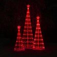 12-ft. Red LED Animated Outdoor Lightshow Christmas Tree Sale