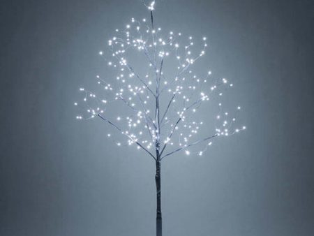 5-ft. Silver Fairy Light Tree, Cool White LED Cheap