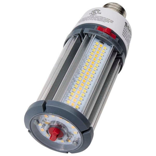 Satco LED HID Replacement 22 18 16 Wattage & CCT Selectable Medium Base 100-277V Online now