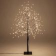 7-ft. Black Fairy Light Tree, Warm White LED Hot on Sale