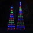 12-ft. Multicolor LED Animated Outdoor Lightshow Christmas Tree Online now