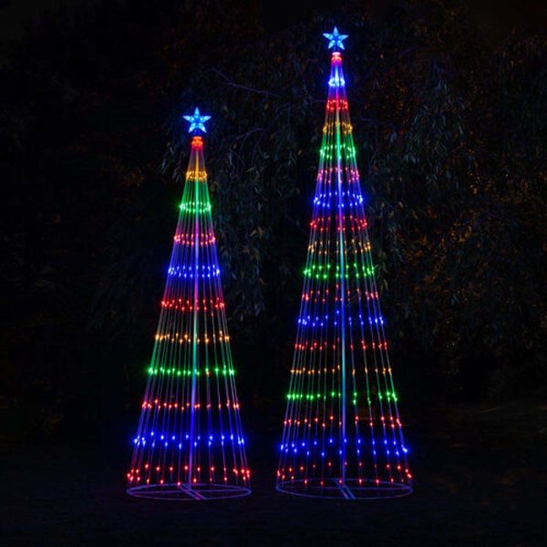 12-ft. Multicolor LED Animated Outdoor Lightshow Christmas Tree Online now