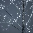 3-ft. Silver Fairy Light Tree, Cool White LED Fashion