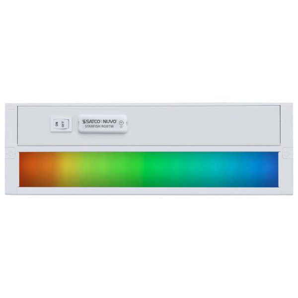 Wi-fi 11-in LED Smart Starfish RGB and Tunable White Finish Under Cabinet Light Discount