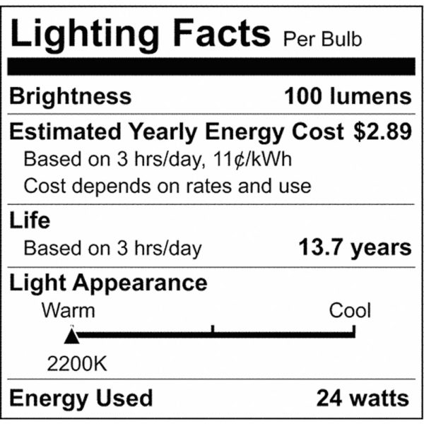 2Pk -  24-ft 24w 120v LED String Light - Includes 2200K 12-S14 bulbs For Sale