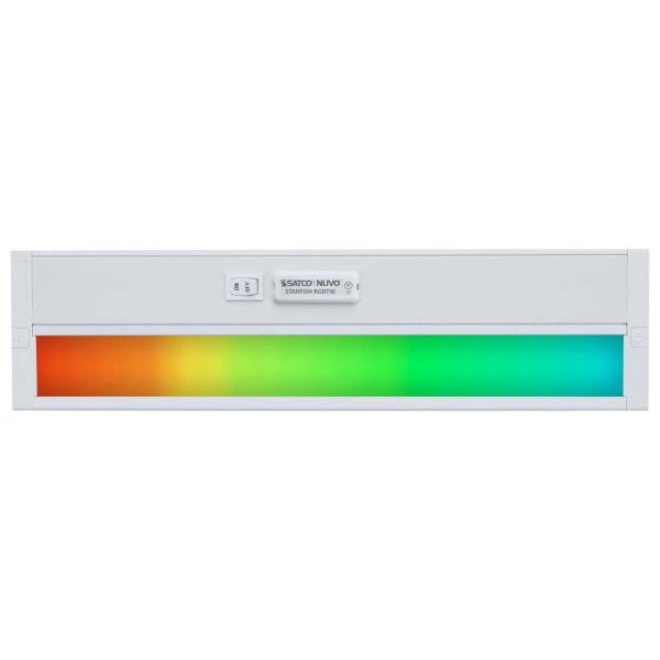 Wi-fi 14-in LED Smart Starfish RGB and Tunable White Finish Under Cabinet Light Sale