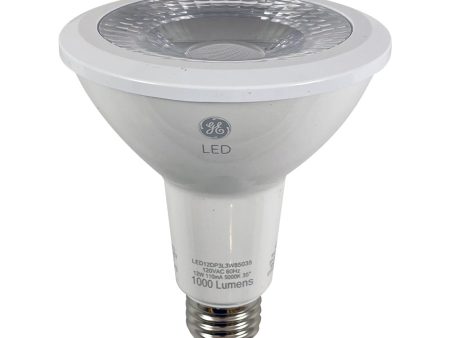 2Pk - GE 12W PAR30L LED Dimmable Daylight Flood 1000Lm - 75w Replacement Discount