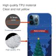 iPhone 16 Pro Max Case Christmas Pattern Printing Soft Flexible Phone Cover - Christmas Tree Online now