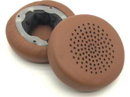 1 Pair iKF R1 Headphone Earpads Leather+Memory Foam Ear Pads Cushions - Brown Discount