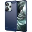 Carbon Flex Xiaomi Poco F6   Xiaomi Redmi Turbo 3 cover - Blue Online Sale