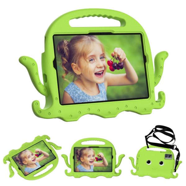 Samsung Galaxy Tab A9+ EVA Case Cartoon Octopus Tablet Cover - Green on Sale