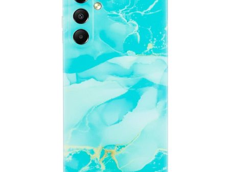 Marble design Samsung Galaxy A55 cover - Green Discount