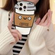 iPhone 15 Pro Max Case Funny 3D Coffee Cup Design Silicone Phone Cover Supply