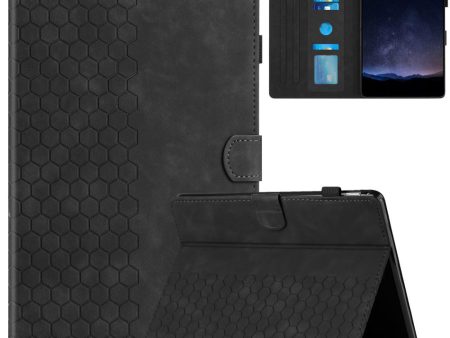 Amazon Kindle Paperwhite 4 (2018)   3 (2015)   2 (2015)   1 (2015) Case Honeycomb Printed Leather Tablet Cover with Card Slot - Black For Cheap