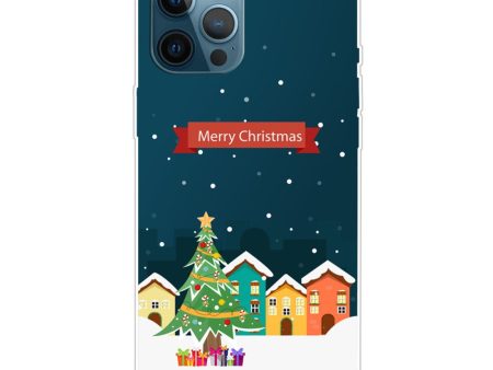 iPhone 16 Pro Max Case Christmas Pattern Printing Soft Flexible Phone Cover - Christmas Town Online