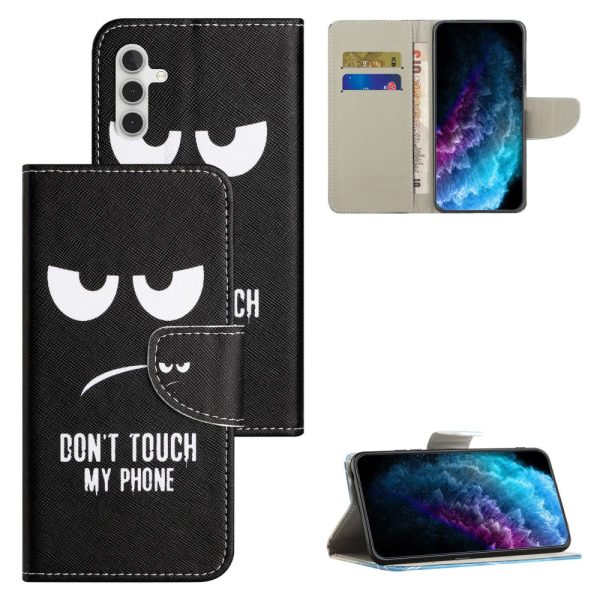 Wonderland Samsung Galaxy S24 FE flip case - Don T Touch My Phone Discount