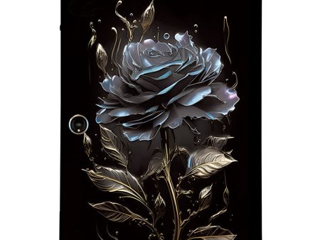 Flexible Case Oppo Pad Neo   Pad Air 2   OnePlus Pad Go Pattern Printing Slim Tablet Protective Cover - Black Rose For Cheap