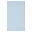 Xiaomi Redmi Pad SE 4G 8.7 inch Case Vegan Leather+Silicone Origami Stand Protective Cover - Baby Blue Sale