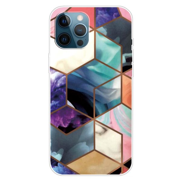 Abstract iPhone 16 Pro Max cover - Style F Online Sale