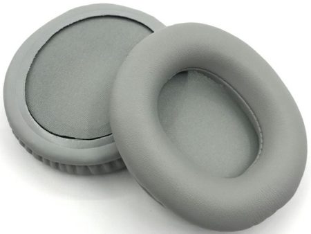 1Pair Audio-Technica ATH-SR30BT Headphone Ear Pads Protein Leather Earmuffs - Grey Supply