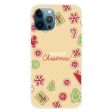 iPhone 16 Pro Max Case Christmas Pattern Printing Soft Flexible Phone Cover - Christmas Sticker Supply