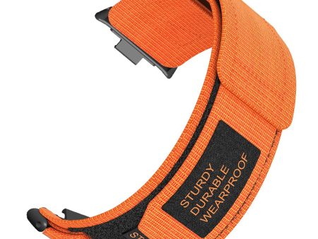 Xiaomi Smart Band 8 Pro   Redmi Watch 4 Magic Tape Nylon Strap Replacement Watch Band - Orange Online