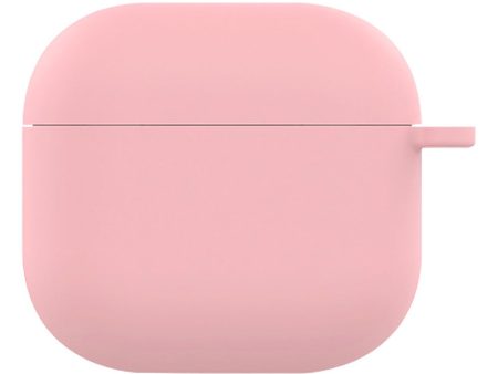 AirPods 4 Silicone Case Soft Wireless Earbud Organizer Cover - Light Pink Cheap