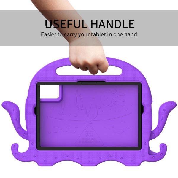 Samsung Galaxy Tab A9+ EVA Case Cartoon Octopus Tablet Cover - Purple Online Sale