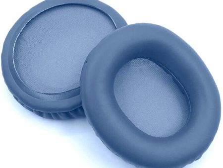 1Pair Audio-Technica ATH-SR30BT Headphone Ear Pads Protein Leather Earmuffs - Blue For Discount