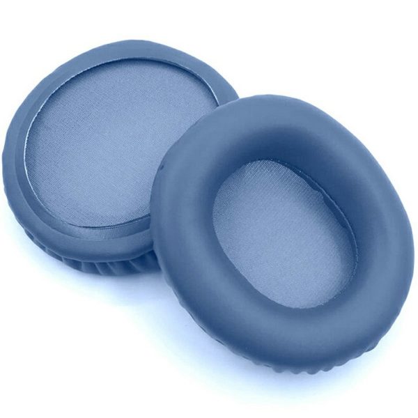 1Pair Audio-Technica ATH-SR30BT Headphone Ear Pads Protein Leather Earmuffs - Blue For Discount