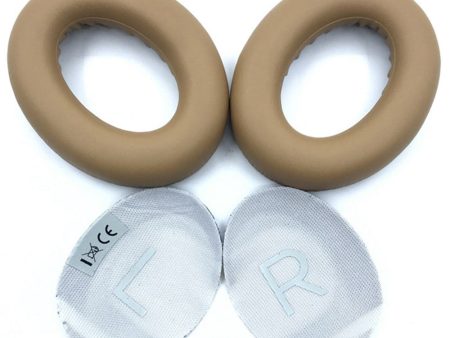 1 Pair Bose 700 Headphone Earpads Protein Leather+Sponge Earmuffs - Khaki For Cheap