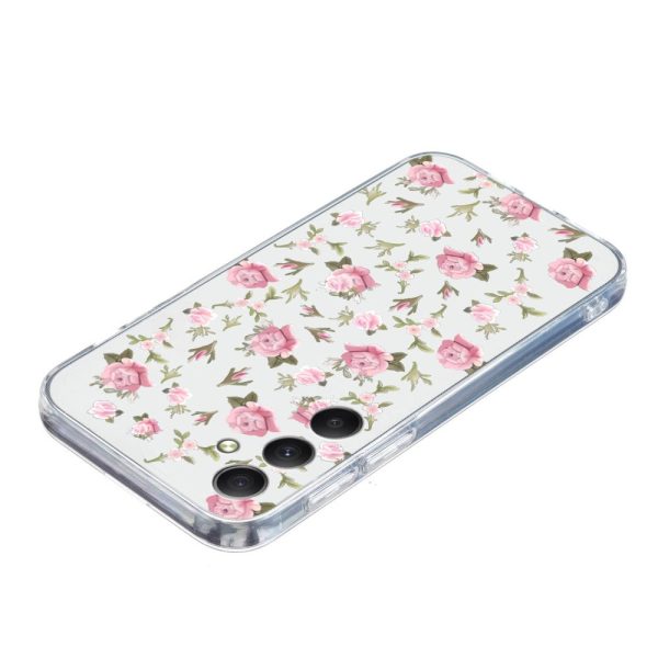 Imagine Samsung Galaxy S24 Plus cover - Pink Flower For Discount