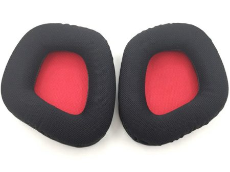 1Pair Corsair VOID PRO ELITE Replacement Earpads Headphone Cushions Ear Pad - Mesh Cloth   Red Online Hot Sale