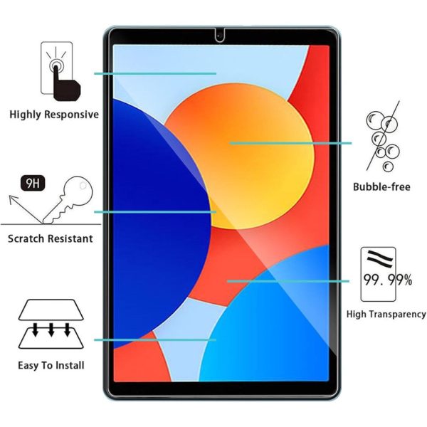 2-pack Xiaomi Redmi Pad SE 4G 8.7 inch Tempered Glass Film 2.5D Arc Edge Clear Screen Protector Cheap