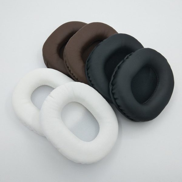 1 Pair Audio-Technica ATH-PRO5   ATH-SX1a   ATH-M50X   ATH-M40   ATH-M30   ATH-M20   ATH-M10 Headphone Earpads - White Supply