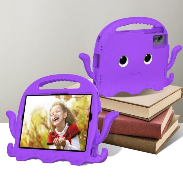 Samsung Galaxy Tab A9+ EVA Case Cartoon Octopus Tablet Cover - Purple Online Sale