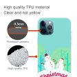 iPhone 16 Pro Max Case Christmas Pattern Printing Soft Flexible Phone Cover - Snowman For Discount