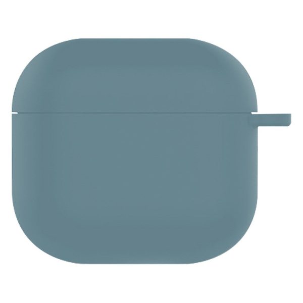 AirPods 4 Silicone Case Soft Wireless Earbud Organizer Cover - Midnight Green Online Hot Sale