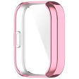 Amazfit Bip 5 Unity Flexible Case Scratch Resistant Smartwatch Protector Watch Case Cover - Pink Online now