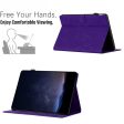 Amazon Kindle Paperwhite (2021) Case Honeycomb Printed Leather Tablet Cover with Card Slot - Purple Discount