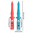 STARTRC GAMES 1 Pair Game Sword Handle Grip with Wrist Strap Nintendo Switch Sports Games Online Sale