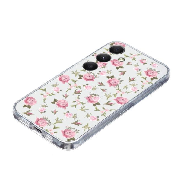 Imagine Samsung Galaxy S24 Plus cover - Pink Flower For Discount