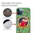 iPhone 16 Pro Max Case Christmas Pattern Printing Soft Flexible Phone Cover - Christmas Sock Online