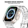 AHASTYLE WG103 Apple Watch Ultra 49mm   Watch Ultra 2 49mm Flexible Band with Case Replacement Sport Strap Online Sale