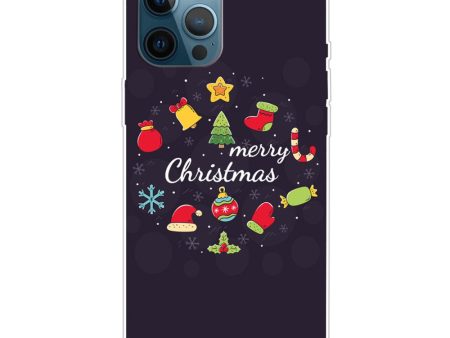 iPhone 16 Pro Max Case Christmas Pattern Printing Soft Flexible Phone Cover - Christmas Decoration Online Sale