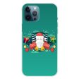 iPhone 16 Pro Max Case Christmas Pattern Printing Soft Flexible Phone Cover - Santa and Bell Online now